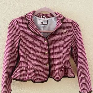 Janie and Jack PEPLUM JACKET size 10